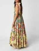 Boho Smocked Summer Dress