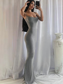 Midnight Mirage Maxi Dress