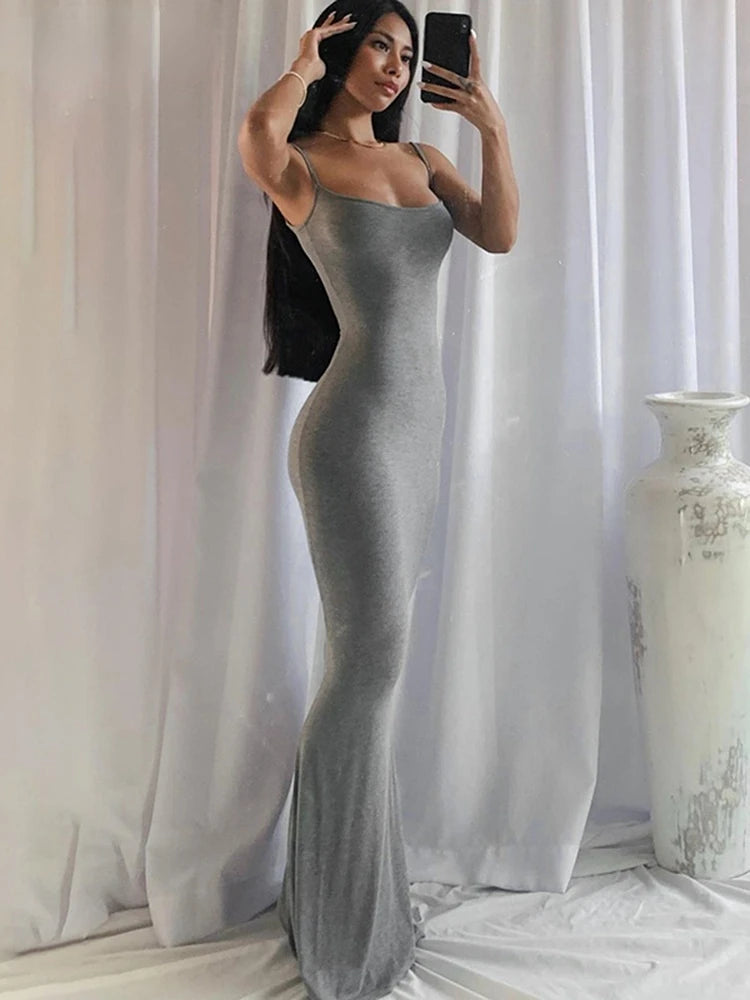 Midnight Mirage Maxi Dress