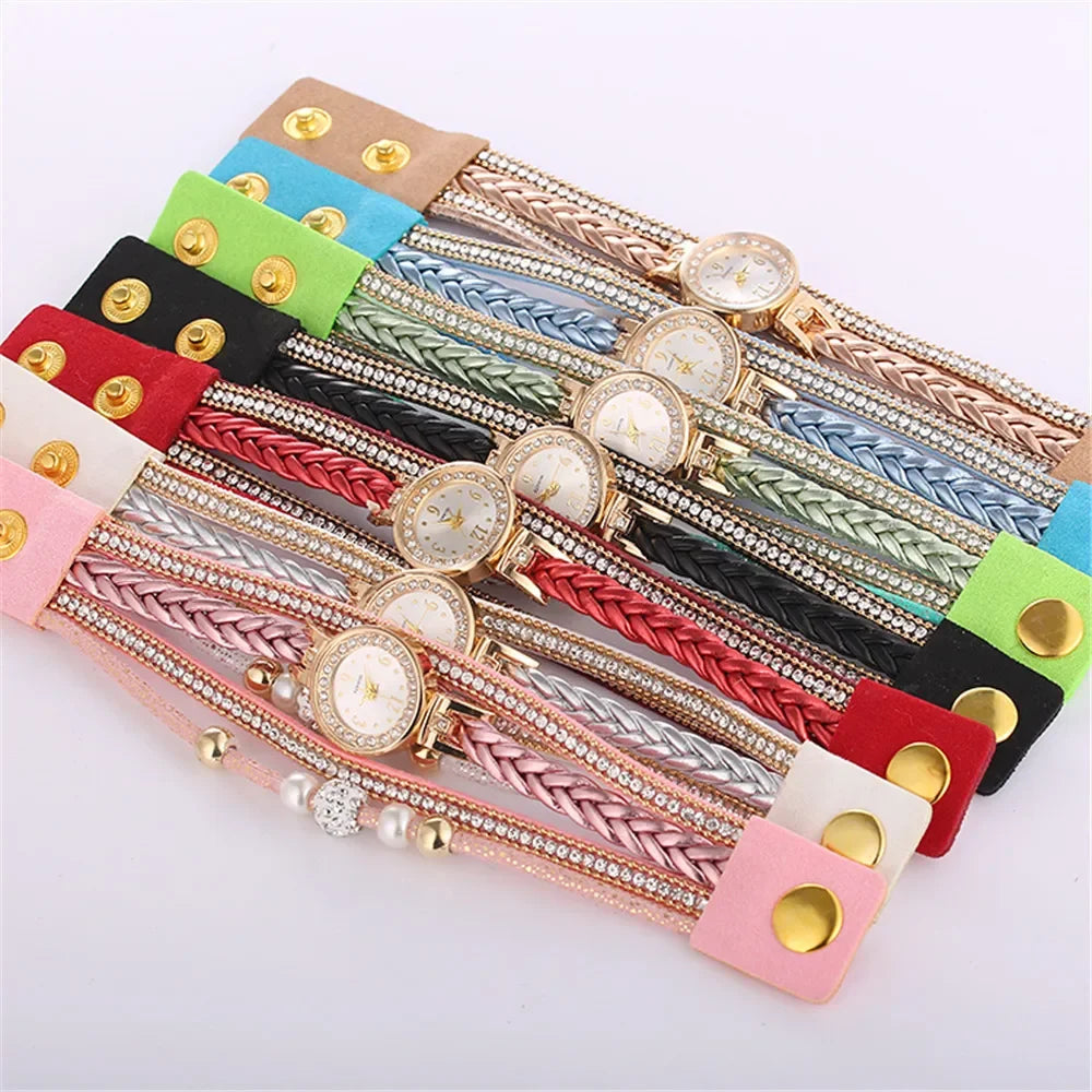 Wrap-Around Bracelet Watch