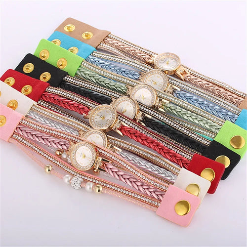 Wrap-Around Bracelet Watch