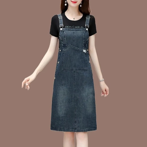 Plus Size Denim Dress