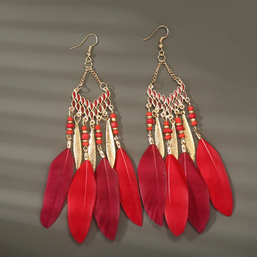 Flower Enamel Earrings