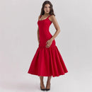 Trendy Hollow Maxi Dress