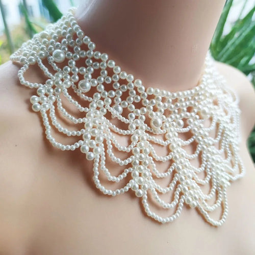 Bohemian Pearl Layer Necklace