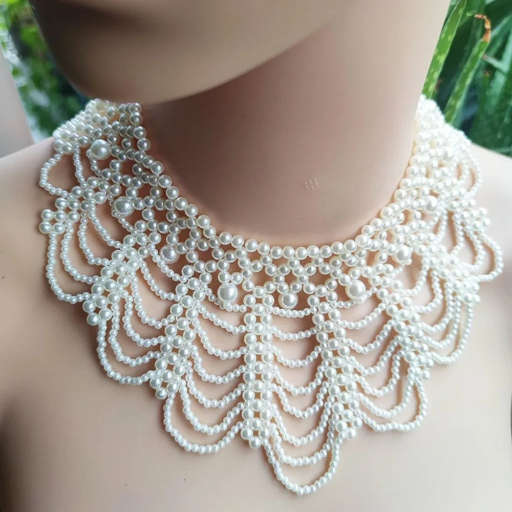 Bohemian Pearl Layer Necklace