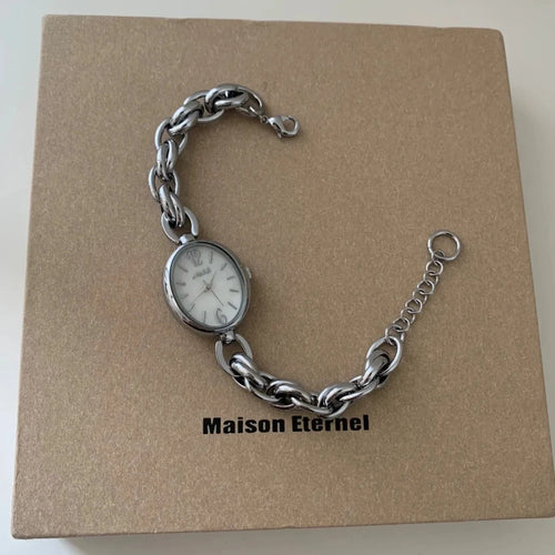 Braided Gold Watch Bracelet