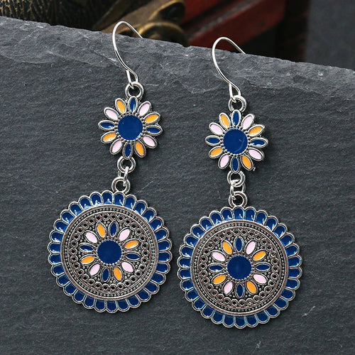 Enamel Earrings
