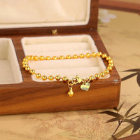 Beaded Bell Bracelet Women
