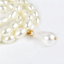 Irregular Pearl Choker Necklace