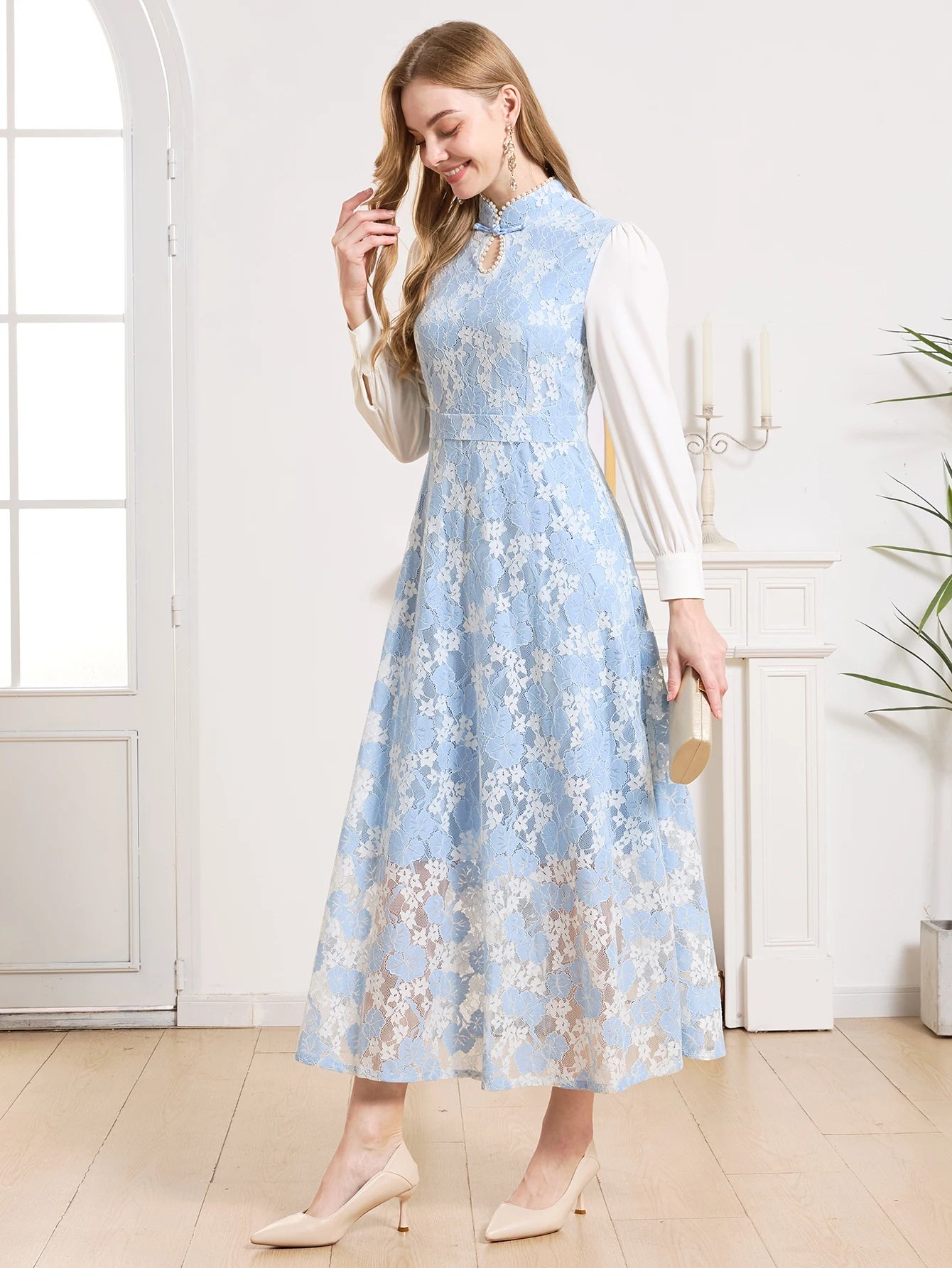 Elegant Lace Party Dress