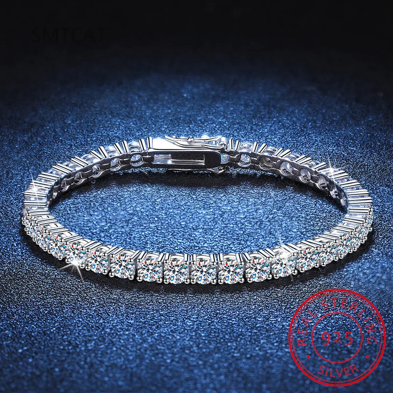 S925 Silver Charm Bracelet