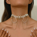 Lolita Lace Pearl Necklace