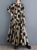 Polka Dot Lantern Dress
