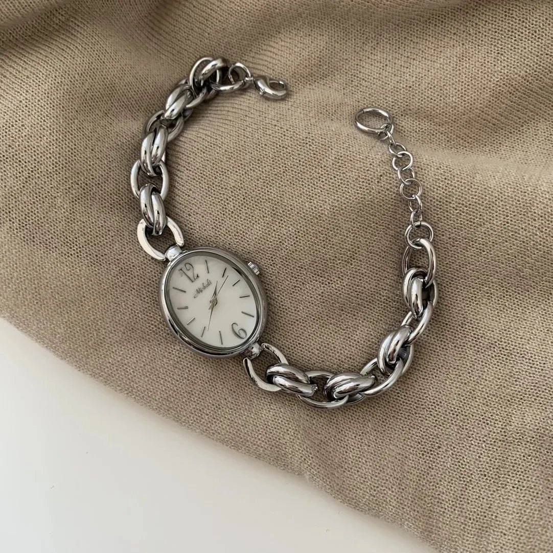 Braided Gold Watch Bracelet