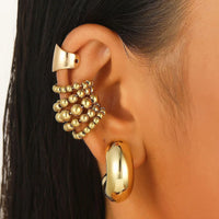 Wide Clip-On Earrings Set