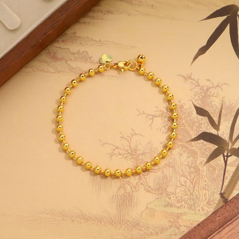 Beaded Bell Bracelet Women