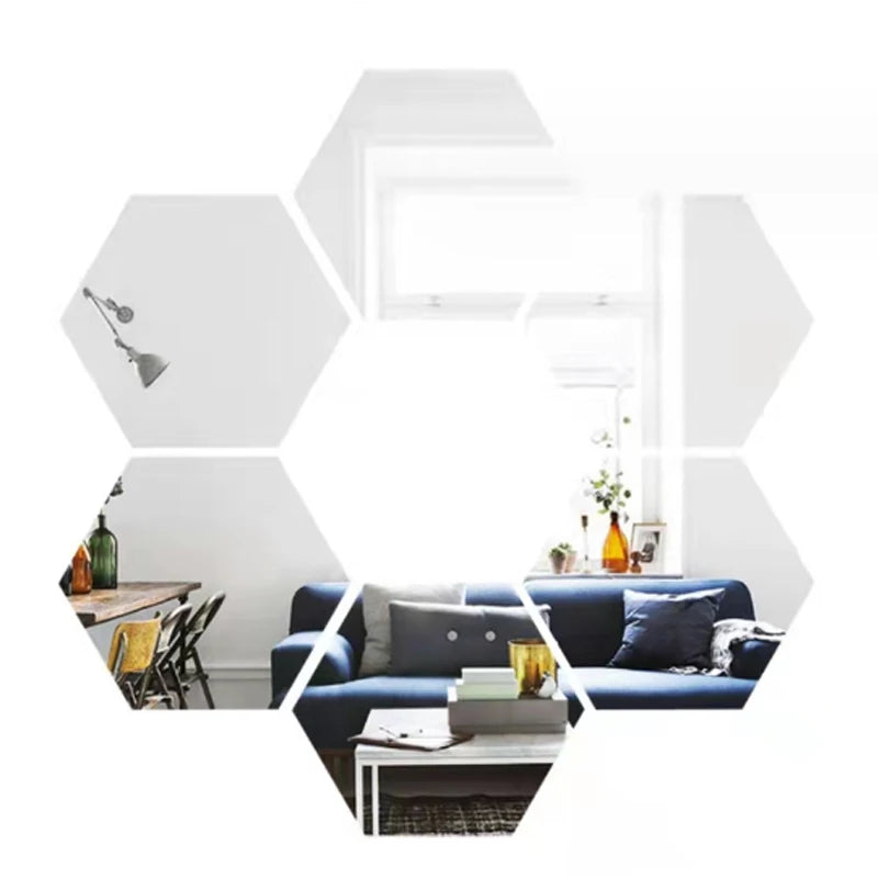 6PCS Silver / XL 150x130x75mm