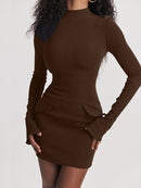 Women's Mini Pocket Dress