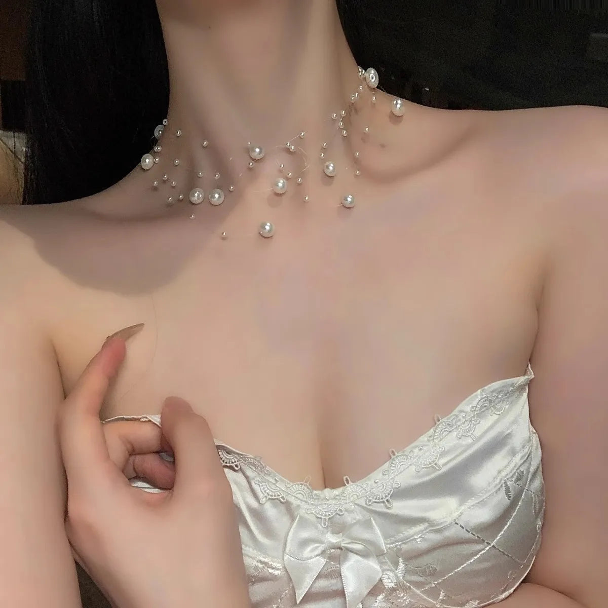 Multi-Layer Pearl Necklace