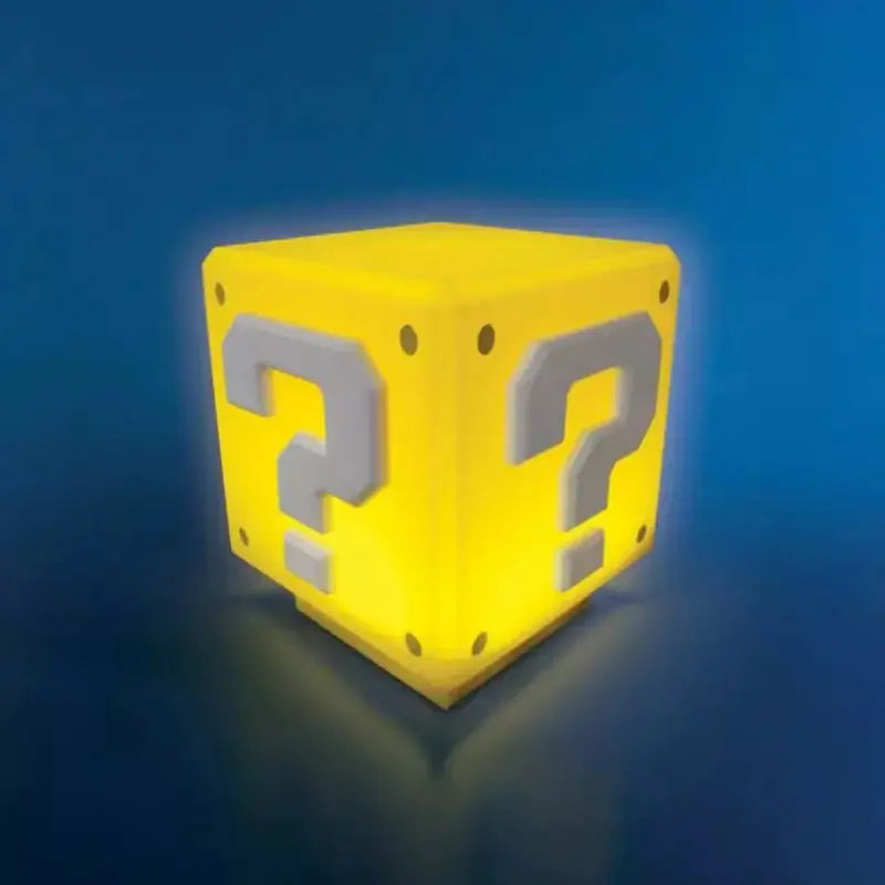 Children's Bedroom Bedside Lamp Home Children's Gift Decor Led Night Light Usb Super Game Question Mark Anime Desktop Table Lamp