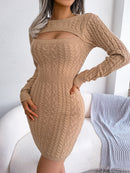 LuxeRib Keyhole Dress