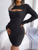 LuxeRib Keyhole Dress