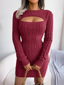 LuxeRib Keyhole Dress