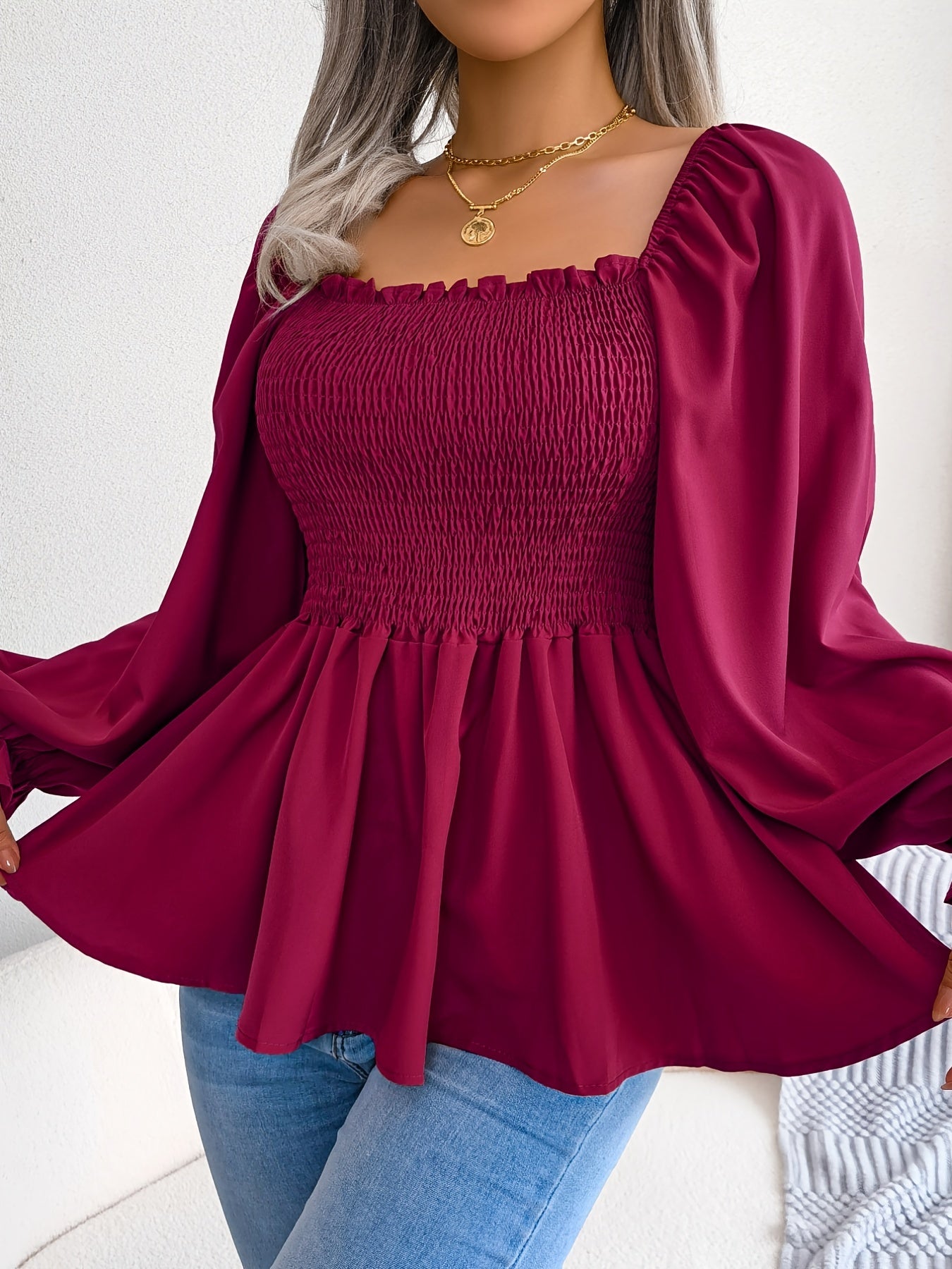 Burgundy / S