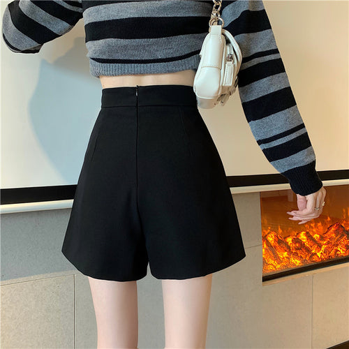 RetroRevive Zip Shorts