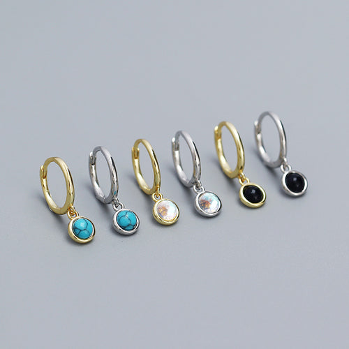 LagoonLustre Hoop Earrings