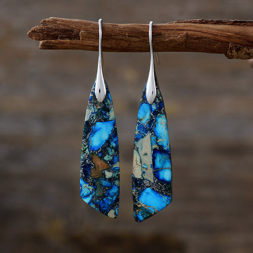 MajesticMeld Stone Earrings