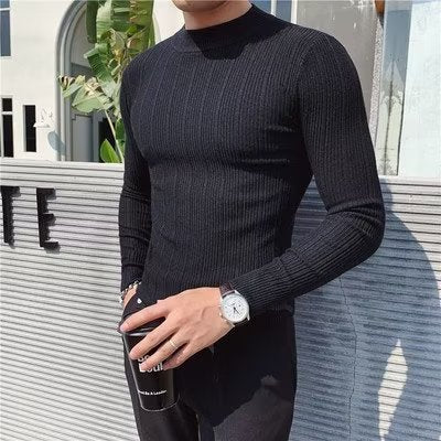 TrimTrend Slim Turtleneck
