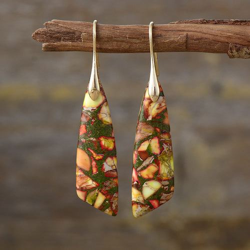 MajesticMeld Stone Earrings