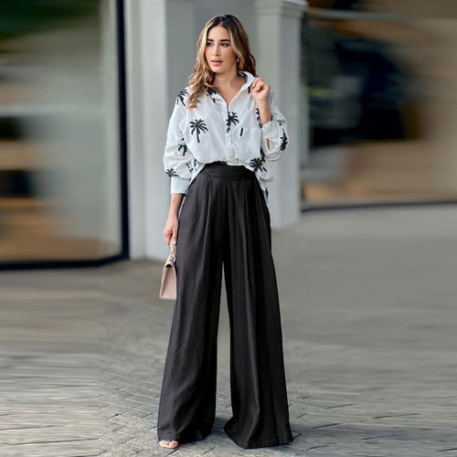 بنطلونات واسعة من LuxeLegs