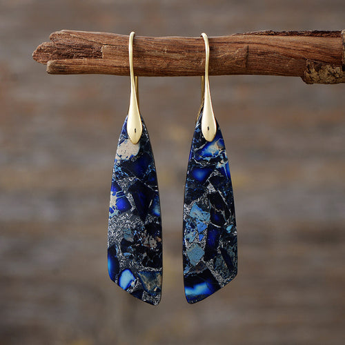 MajesticMeld Stone Earrings