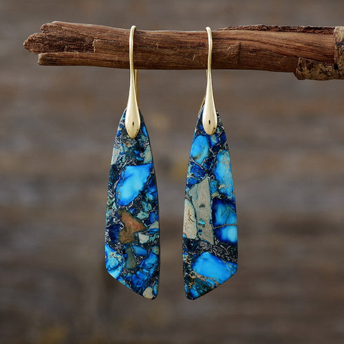 MajesticMeld Stone Earrings