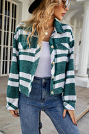 CheckChic Woolen Crop