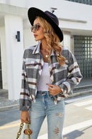 CheckChic Woolen Crop