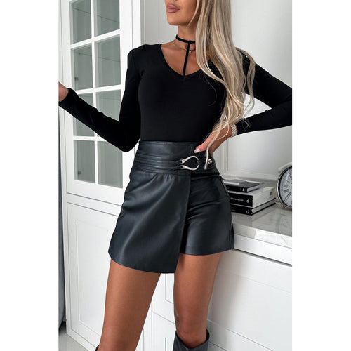 LuxeLeatherette Shorts