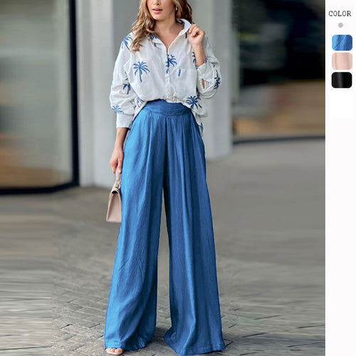 بنطلونات واسعة من LuxeLegs