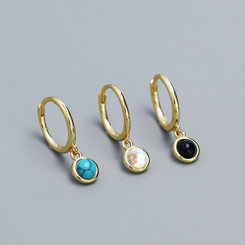 LagoonLustre Hoop Earrings