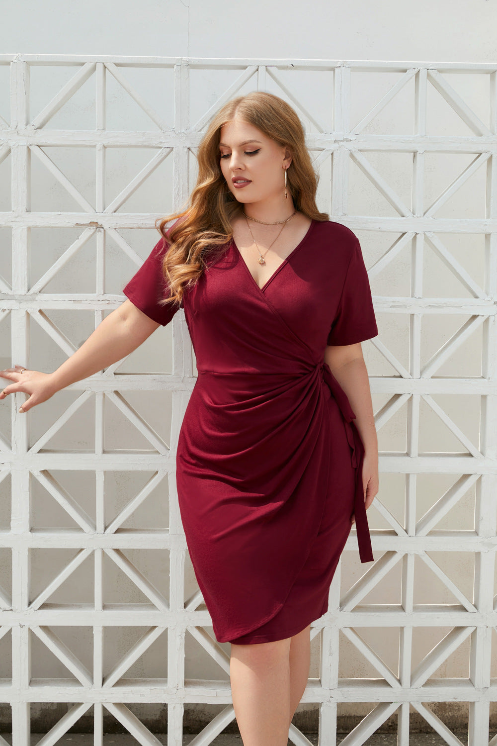 MistletoeMingle Midi Dress