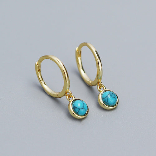 LagoonLustre Hoop Earrings