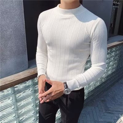 TrimTrend Slim Turtleneck