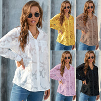 BreezeBliss Sheer Shirt