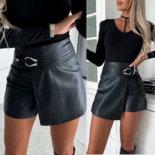 LuxeLeatherette Shorts