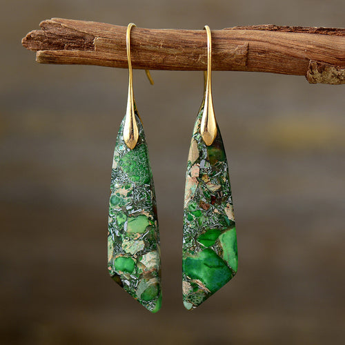 MajesticMeld Stone Earrings