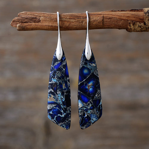 MajesticMeld Stone Earrings