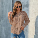 BreezeBliss Sheer Shirt
